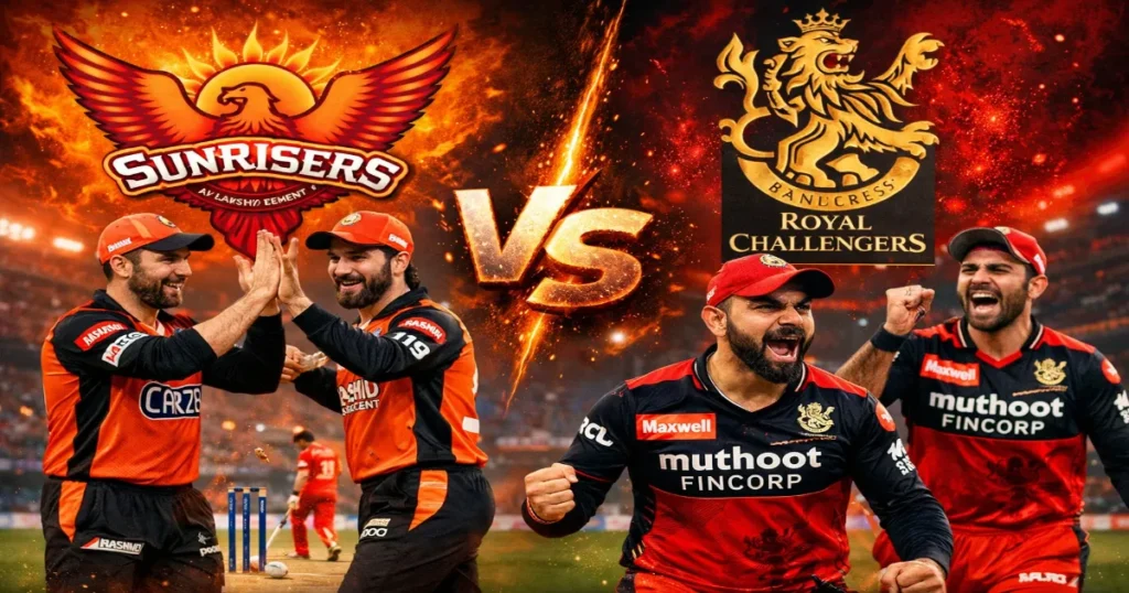 Sunrisers vs Royal Challengers: Win Percentage & Season-Wise Results