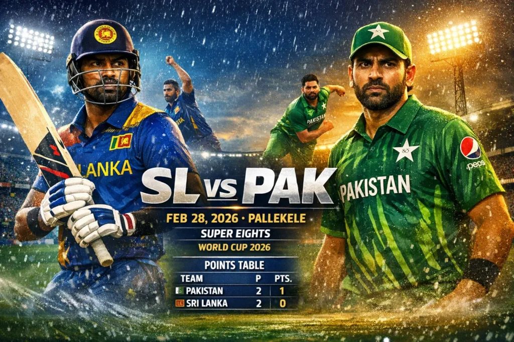 Sri Lanka vs Pakistan